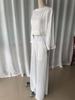 2024 Women's Fashion Two-Piece Set: Long-Sleeve Top & High-Waisted Wide-Leg Pants
