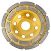 Diamond Cup Grinding Wheel Double Row Concrete Grinding Wheels for Granite Stone Marble125mm