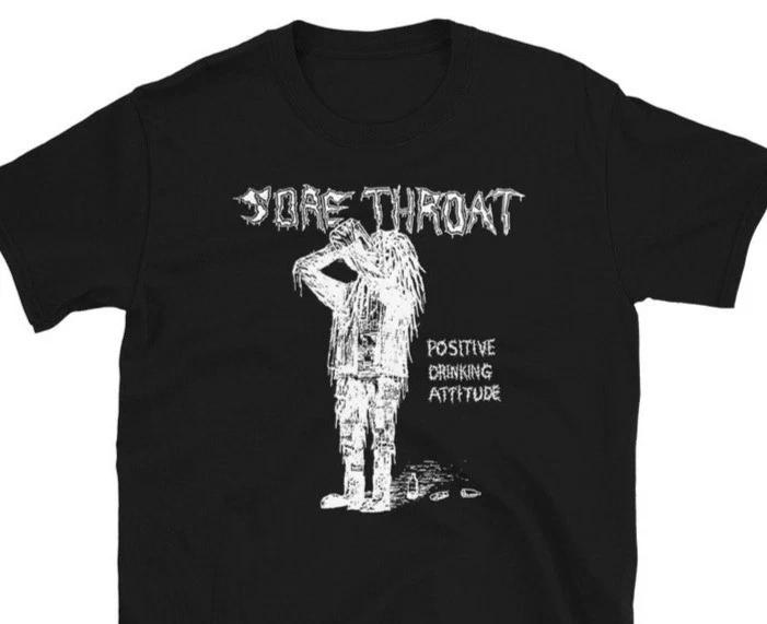 Sore Throat T-Shirt Gothic Deathrock Goth Unisex T-Shirt S-5XL Q3512 2XL