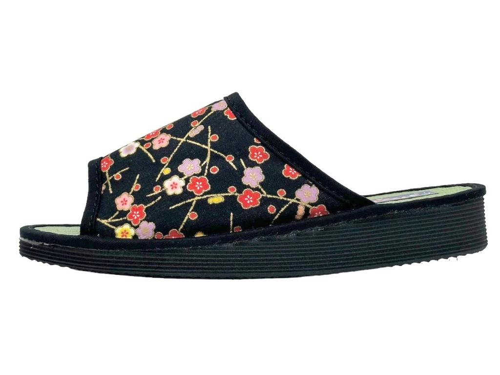 Taimei Shokai Tatami Sandals with Japanese Pattern Women's Japanese-Made (642, Large)