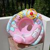 Inflatable Swimming Ring Cartoon Design Pool Float Water Toys Swimming Float  Outdoor Pool