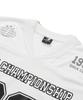 DRIX Maglia Rugby Oversize in Rete Manica Corta_Bianco