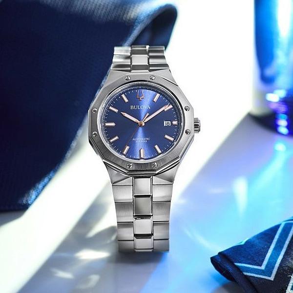 Bulova Classic Automatic Mechanical Men's Metal 96B463 Wrist Watch