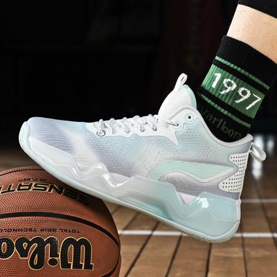 Basketball Shoes Men's Autumn High-top Camouflage Trendy Shoes Student Running Training Shoes Fashion Casual Shoes