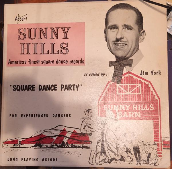LP Record JIM YORK - Square Dance Party AC1001 Sunny Hills 1958 UK Folk Used