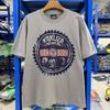 26SS Hip Hop Oversized Cotton Triko Pain And Gain Born To Burn Tee Skeleton Letters Logo Print Yakuza Premium T Shirt With Tag