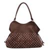Fashi Y2K Neue Leopardenmuster-Punkte-Muster Große Kapazität Einzelne Schultertasche Niedliche Kordelzug-Schnalle Tragetasche für Damen