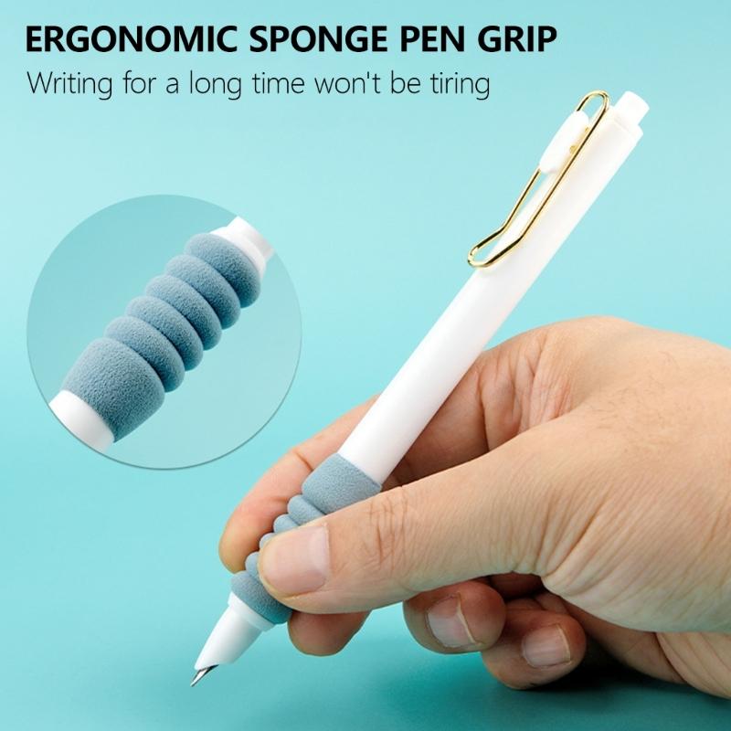 6Pcs Piston-Filled Fountain Pen for Children Student Handwriting Practice, 0.38MM Fine Tip Retractable Fountain Pen