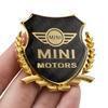 2Pcs Car Logo Metal Sticker Window Trunk 3D Emblem Decal For MINI One Cooper JCW Countryman Clubman Cabrio Paceman Coupe Clubvan uylez55