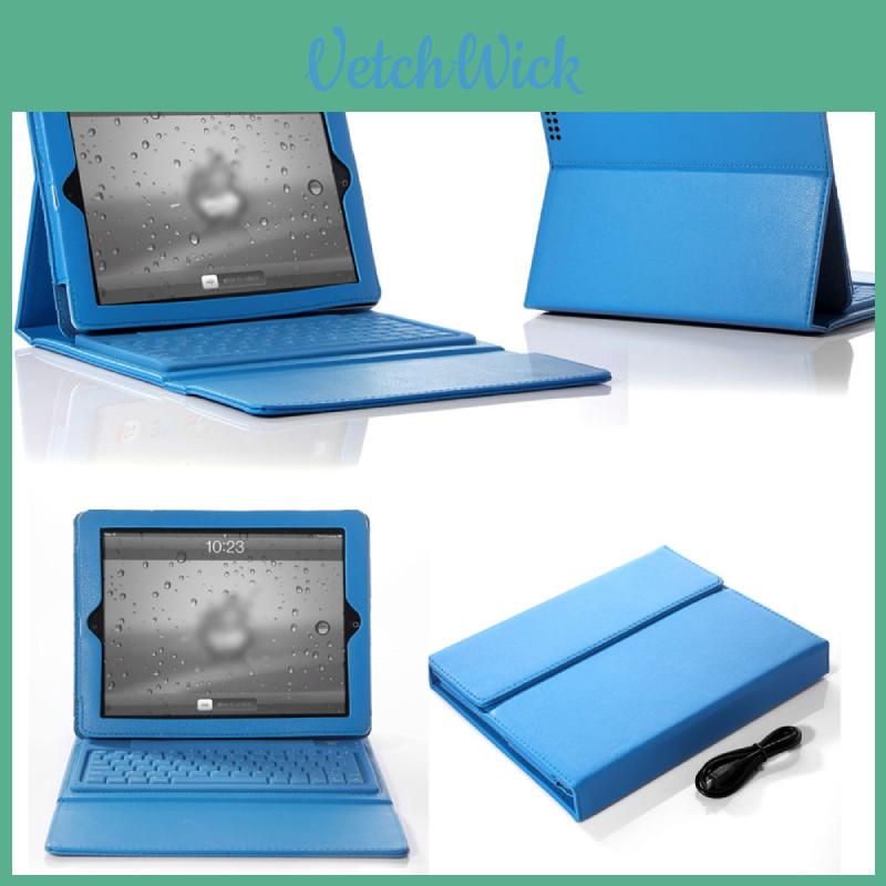 Wireless Bluetooth Keyboard Case With Stand And Antiscratch Protection For Business Use