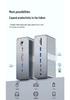 USB4 Type-C Dual HDMI Gigabit Docking Station for Laptops: Multifunctional Desktop Hub Extender.