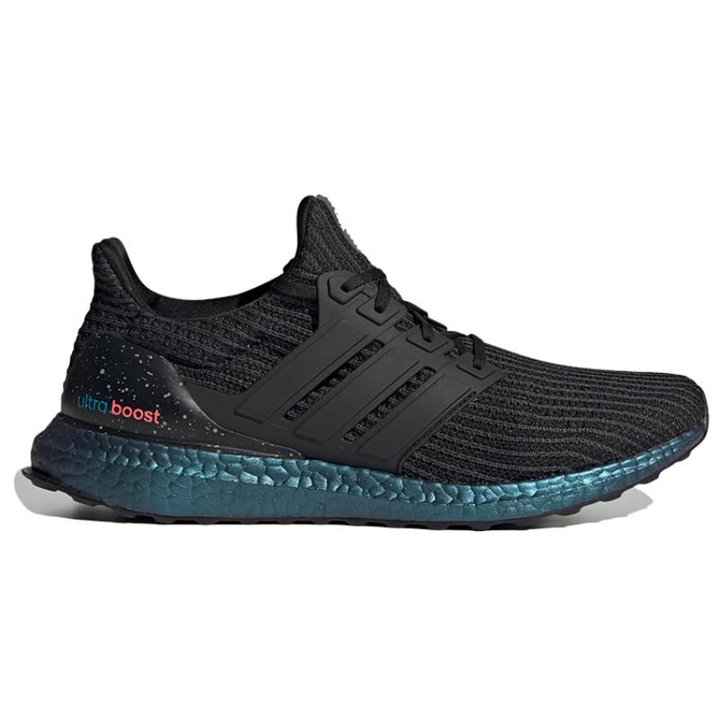 Adidas Ultra Boost Black Green Zest Sneakers FY7079