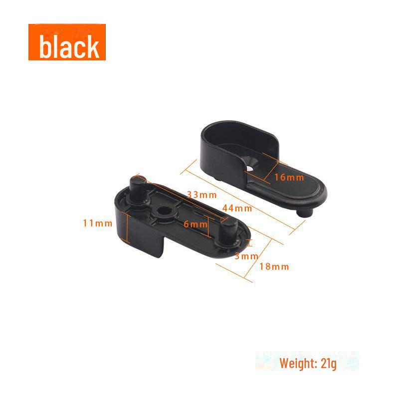 Tyč na oblečení do šatníku ze slitiny zinku s dvojitou nohou