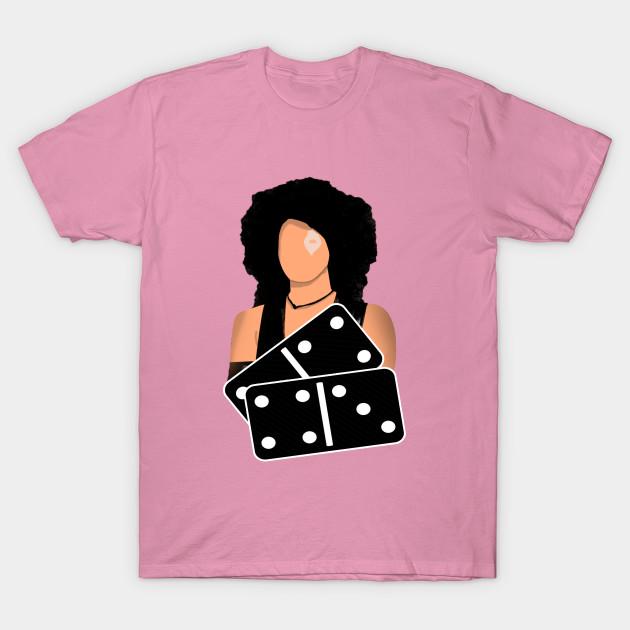 T Shirt Women Domino Harajuku Print Kawaii Tshirt Summer Short Sleeve Female T-Shirt Top Tee