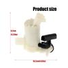 Auto Accessories for Vehicle Windshield Washer Pump Replace 76846-TF0-013 76846TF0013 76846TK6A01 Easy Installation