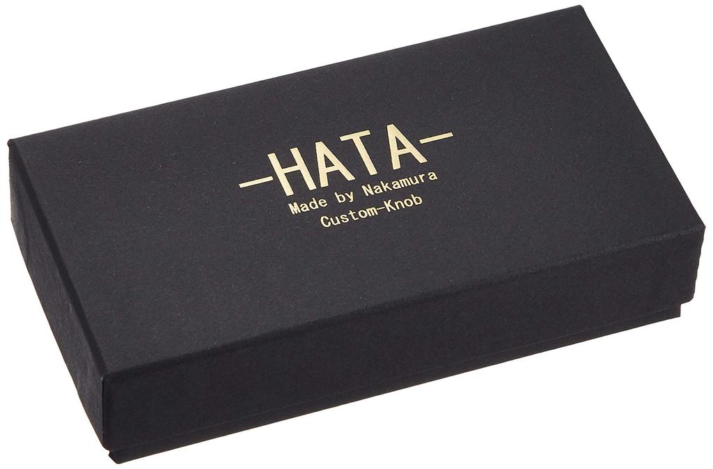 HATA Flathead Knurled Straight Knob Titanium Color Set (6.4, Dot)
