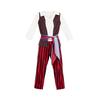 Children's Pirate Costume Striped Pants Vest Hat Accessory Set for Stage Performance Western Style Custom Color