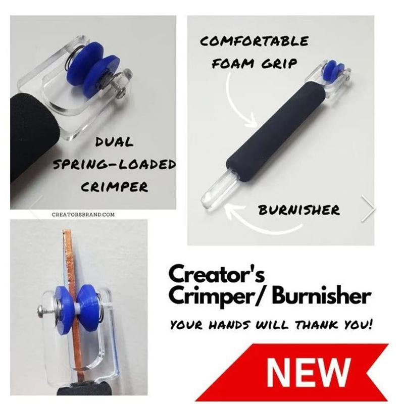 Stained Glass Hand Foiling Wrapper Beginners Equipment Lightweight Professional Supplies Wrapping Tool For Copper Foil Tape