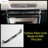 ABS Armaturenbrett Seiten Mitte Lüftung / Fensterheber / Schalthebel Panel Abdeckung Zierleiste für MG 4 2026 2027 Kohlefaser Zubehör