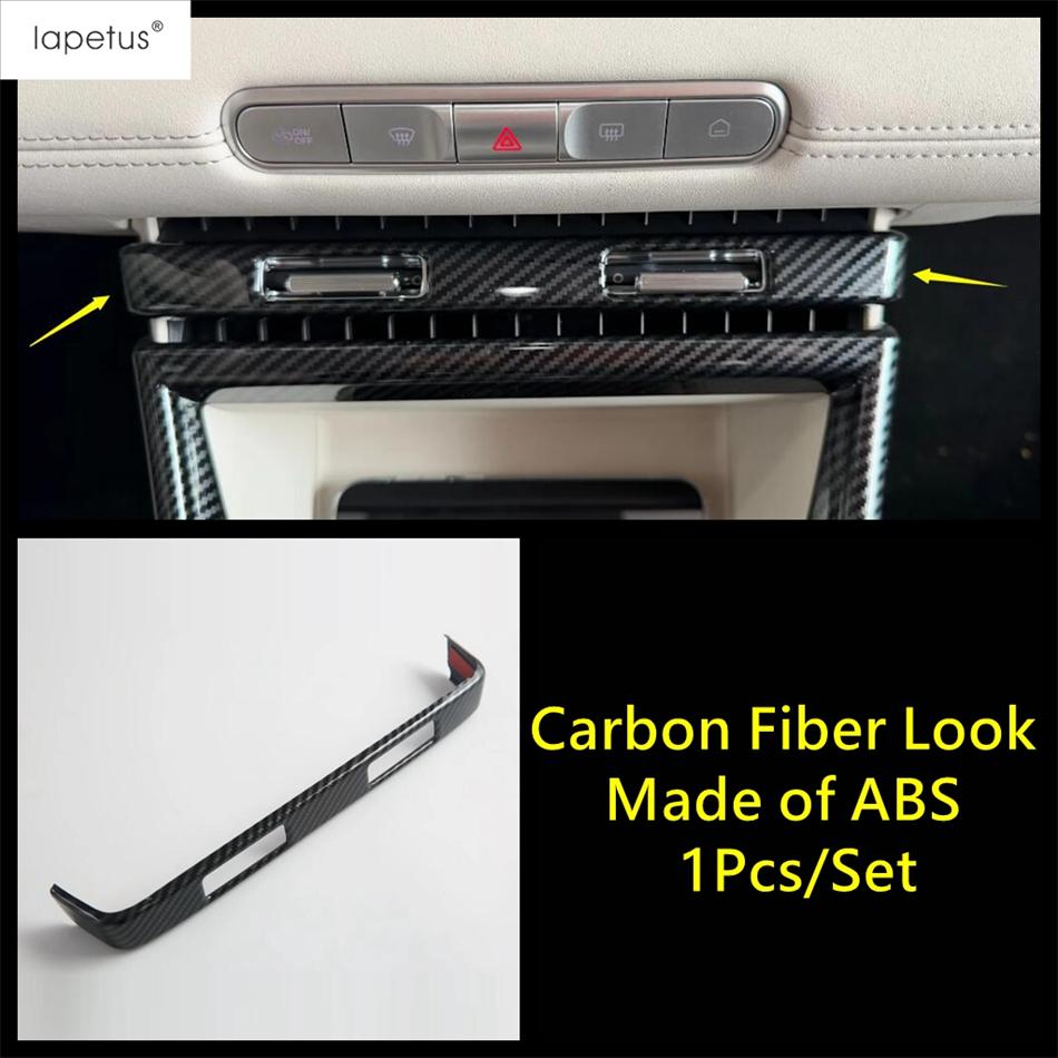 ABS Armaturenbrett Seiten Mitte Lüftung / Fensterheber / Schalthebel Panel Abdeckung Zierleiste für MG 4 2026 2027 Kohlefaser Zubehör