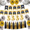 Blloons Festive Print Decortive Eid Mubrk Bckdrop Bnner for Holidy Prties Decor