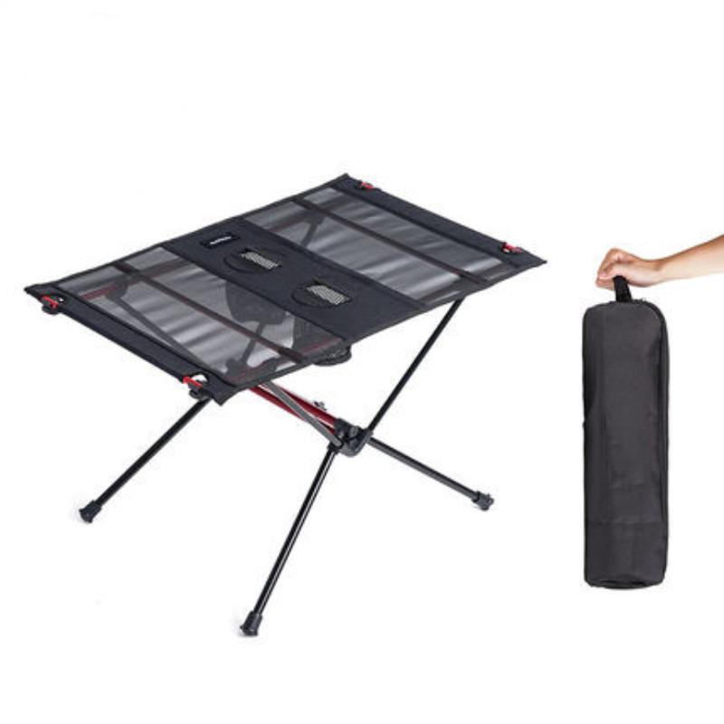Multifunctional Aluminum Folding Camping Table - Portable, Thickened, Splicable