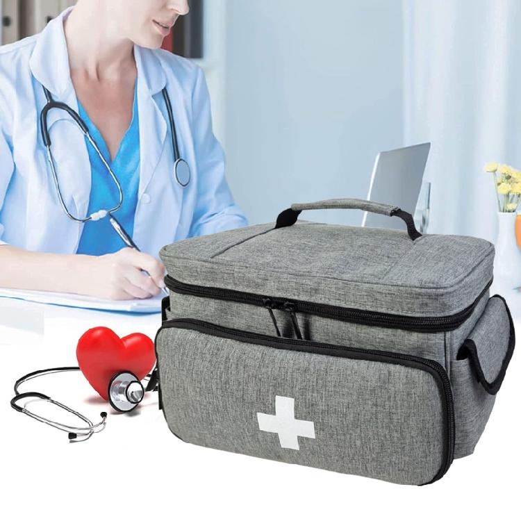 Empty First Aid Kits Bag Emergency Bag Large Capacity Home/Car Medicine Package