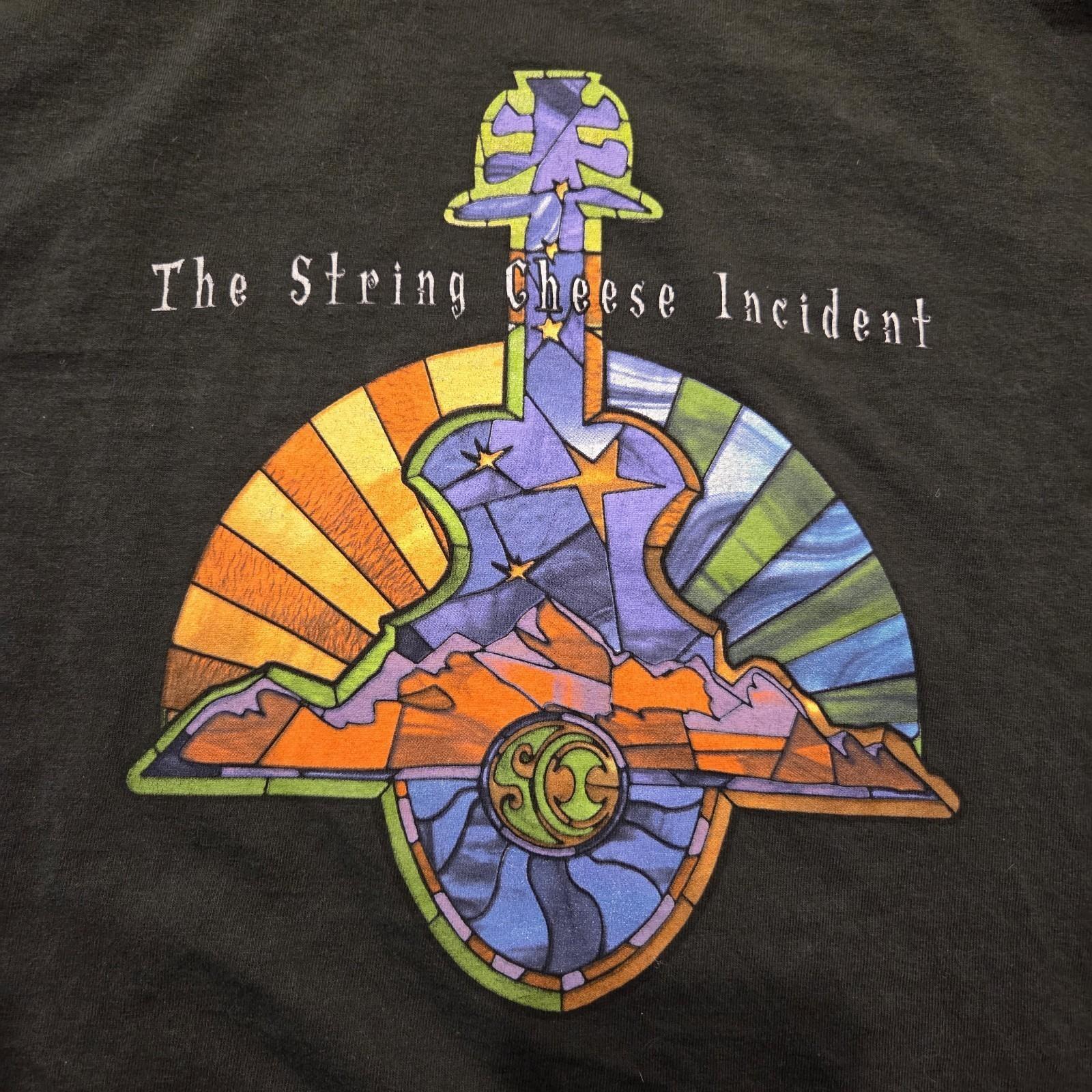 Vintage Y2K The String Cheese Incident 2001 T-Shirt Unisex NZ046 FREE SHIPPING S