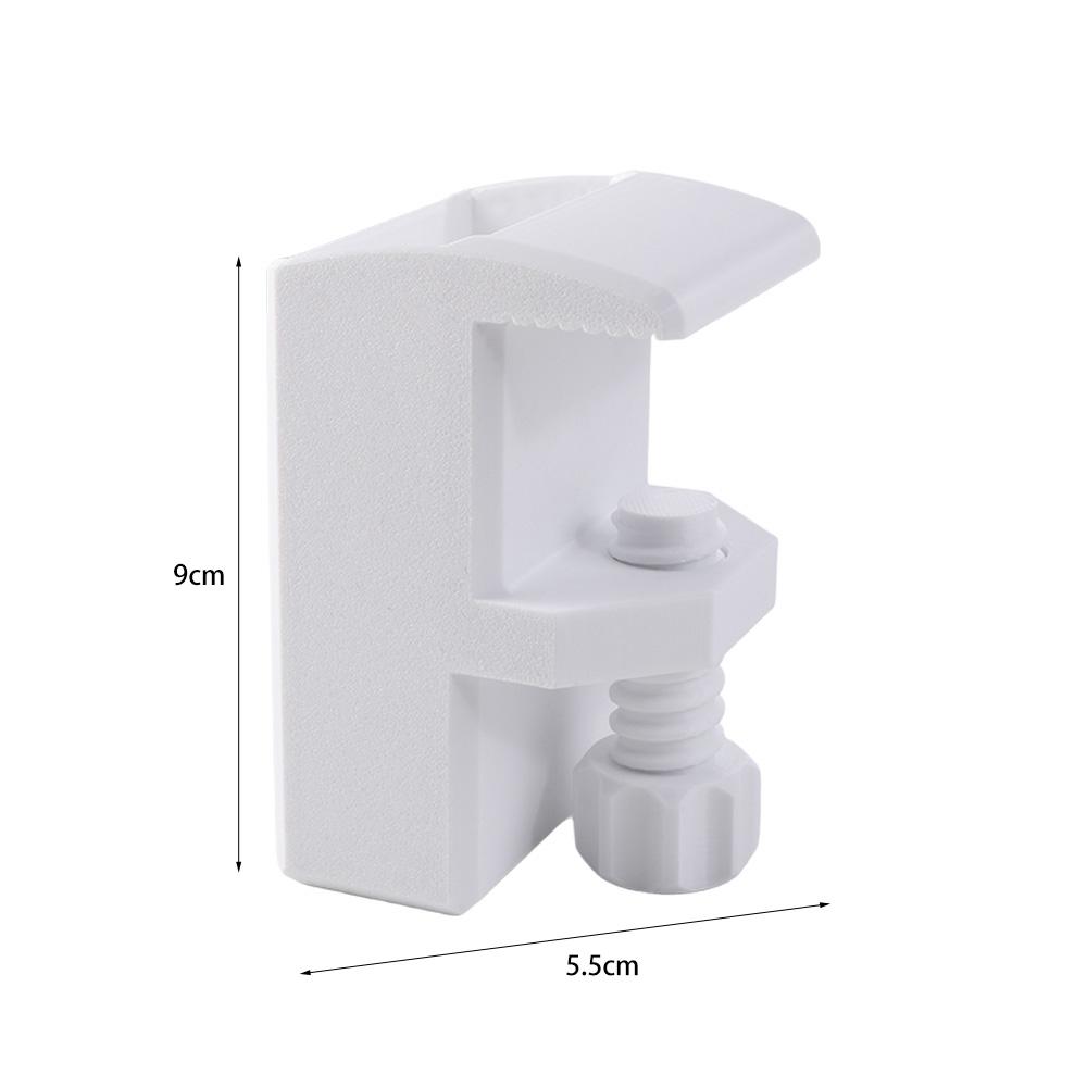 10-35mm Wide Clamping Desk Edge Pen Holder Detachable Clamp Pen Cup with Clip Home Organization