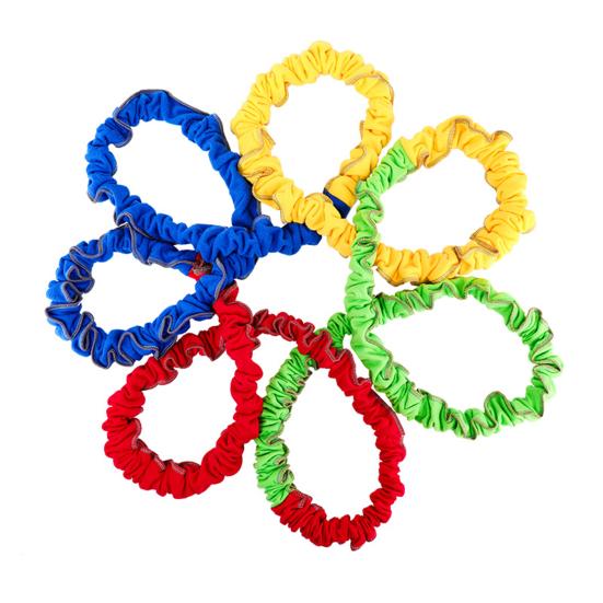 Kinder Outdoor Spielzeug Elastisches Dehnbares Band Regenbogen Kordel Zugseil Spielzeug für Teamspiel Kreatives Interaktives Sportspielzeug für Gleichgewichtskoordination