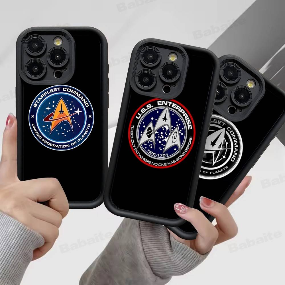 Star T-Trek Movie Logo Phone Case IPhone 16 Plus 15 11 14 12 13 17 Pro Max Shockproof Soft Cover
