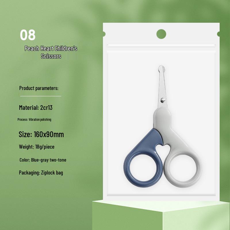 Popular Baby Nail Clipper Set: Safe, Anti-Pinch Clipper & Scissors for Newborns