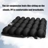 Air Bags Travel Cushion Lightweight High Rebound Pressur Travel Seat Cushion Breathable Portable 3D Air Cell Seat Cushion