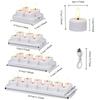 4/6/8/12 PCS Flameless Christmas LED Candle Light Remote Control Electronic Candle  New Year