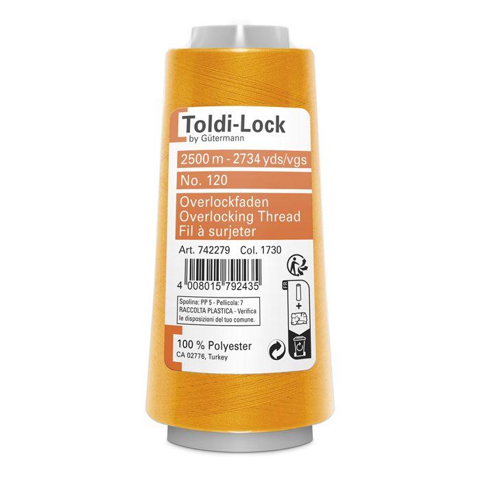Special Overlock Surjet Thread 2500m 100% Polyester - Att 89 - 1730 - Orange