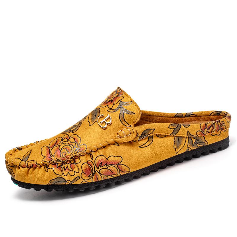 Summer Men's Shoes Gentlemen's Casual Style Design Fashion Party Outdoor Street Walking 38-46 Plus Size Adult Flat Shoes