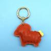 2027 Lunar New Year Goat Pendant Durable Pu Sheep Keychain Bag Decor Gift For Friends