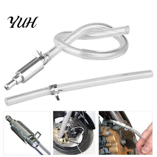 Brake Fluid Bleeder Hose Motorcycle Oil Extractor Pump, Tool for Caliper Drain, Professional Repair Hydraulic Suction Tube, Universal Transfer