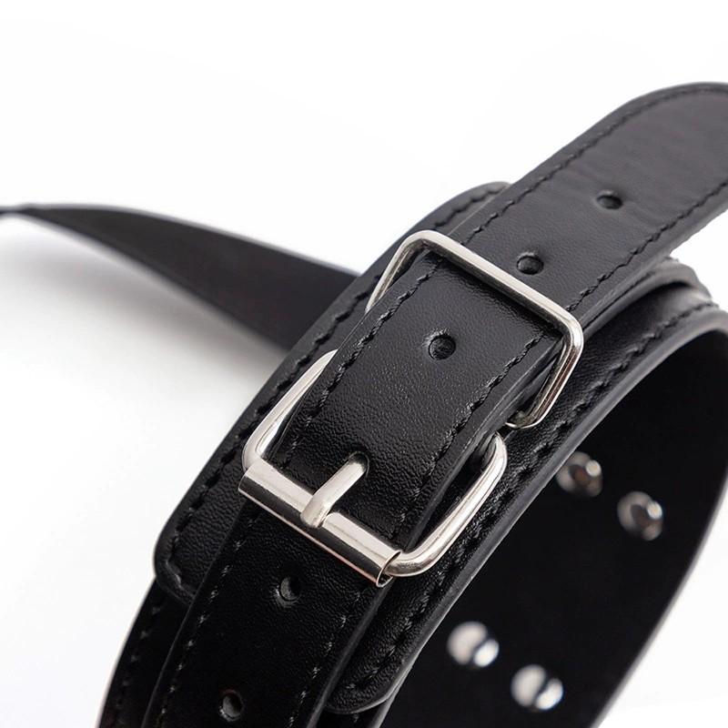 Erotic Leather Handcuffs Collar Fetish  Bondage Restraint Rope Slave Erotic Sex Toys For Women Men Couples Adult Games