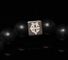 Eightvolume Ev 3Skull Bead Bracelet(Black)
