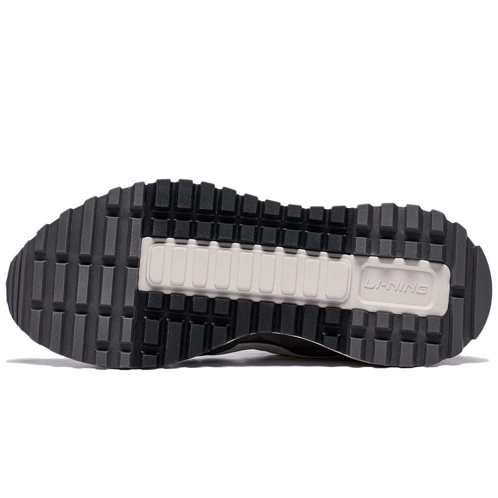 New LiNing Wind Rider 2.0 Anti Slip Wear Resistant Low Top Sports Casual Shoes Women's Gray Black AGCT156-7