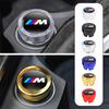 ABS Car Cigarette Lighter Dust Cover Button Decoration Caps For BMW M Emblem M3 M5 E34 F10 E90 E60 F30 E53 E30 E92 E87 Accessory gjbf54