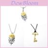 Nisekoi Fingerprint Pendant Necklace With Cartoon Character Design For Anime Fans