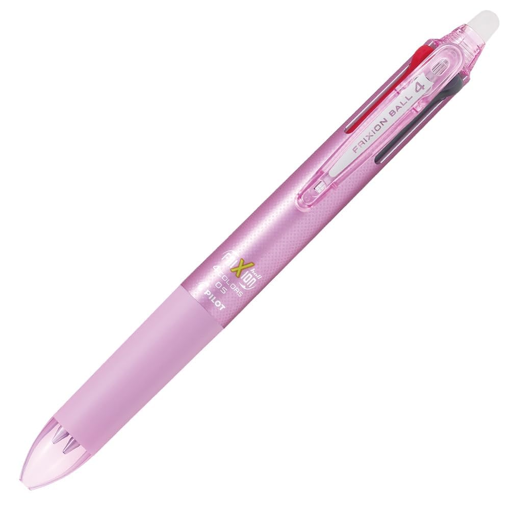 PILOT Multicolor Ballpoint FriXion Ball PLKFB80EFP Pen, 4, 0.5mm, Pink, розовый