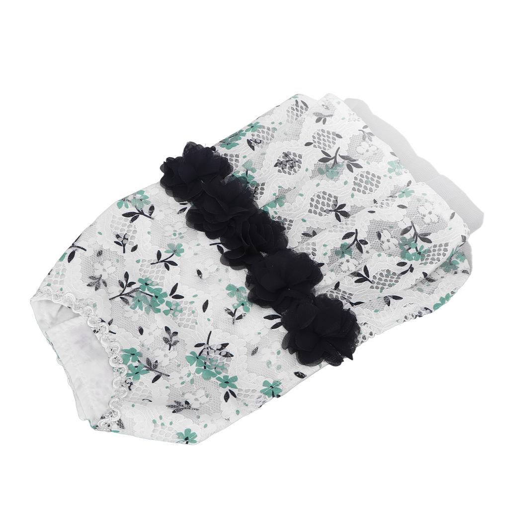Cat Lace Dress Cute Flower Lightweight Fashionable Elegant Dog Skirt for Spring and Summer