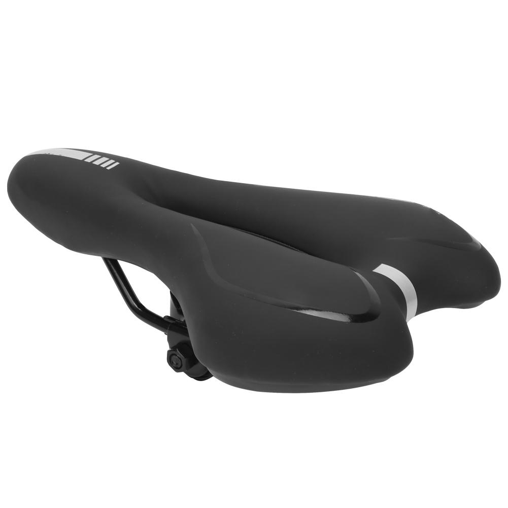 Silicone Bike Seat Hollow Comfortable Mountain Bicycle Saddle Cushion Cycling Accessories with Small Rain Cover