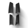 Car Armrest Box Storage Door Organizer Barrel For XIAOMI SU7 2024-Present GPS Under Central Control Tray Water Cup Holder