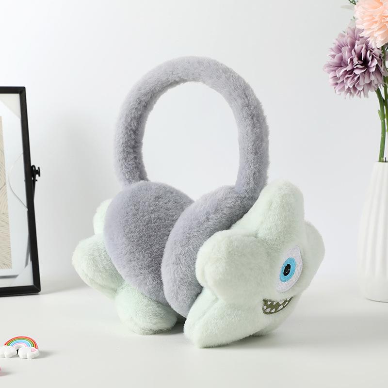 Paraorecchie Invernali in Peluche Finta Pelliccia di Coniglio - Protezione a Cinque Stelle per Uomini e Donne, Stile Coreano, Carini e Accoglienti