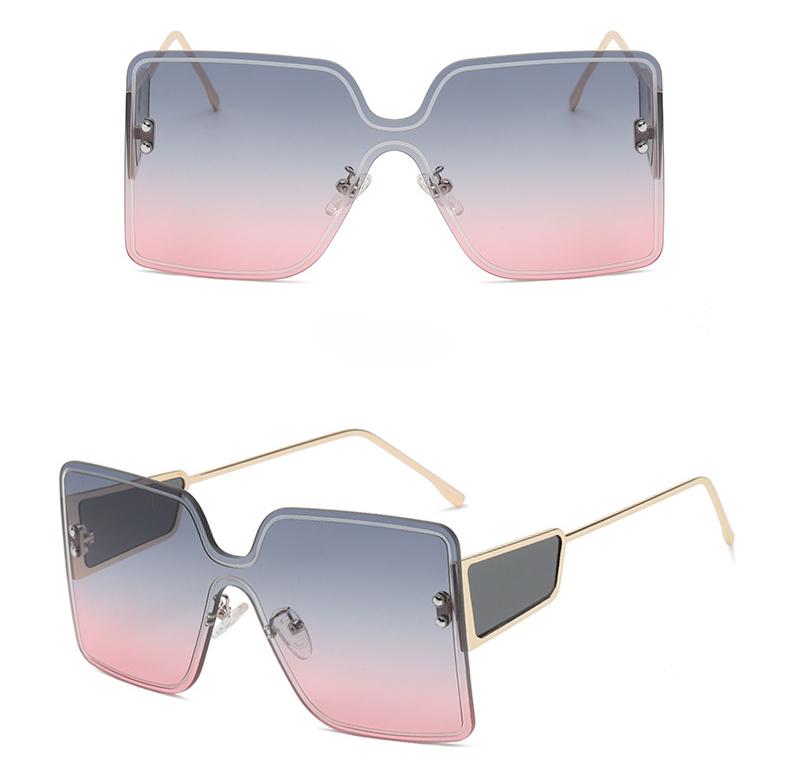 MePanda Unisex one-piece anti-ultraviolet personalized trend sunglasses, UV400.