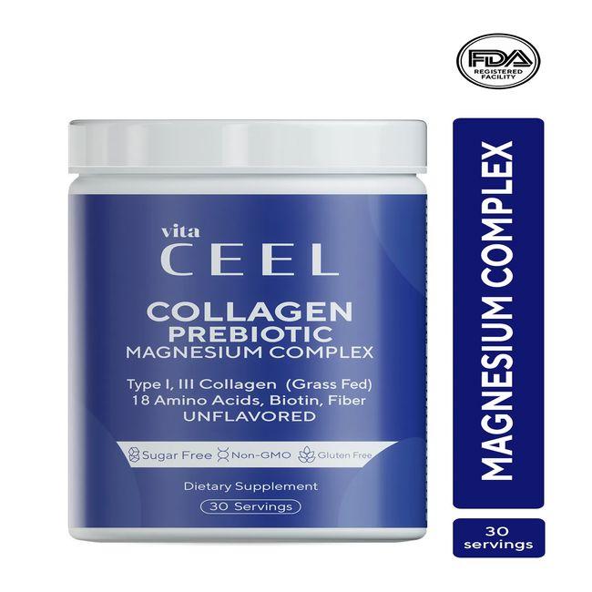 

Magnezyum Complex Ve Collagen Tip 1, 3 Içeren Bisglisinat, Malat, Sitrat, B6